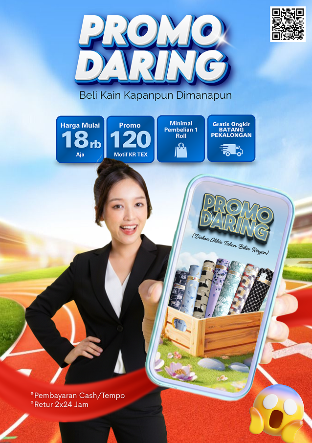 kenapa belanja kain di kr tex