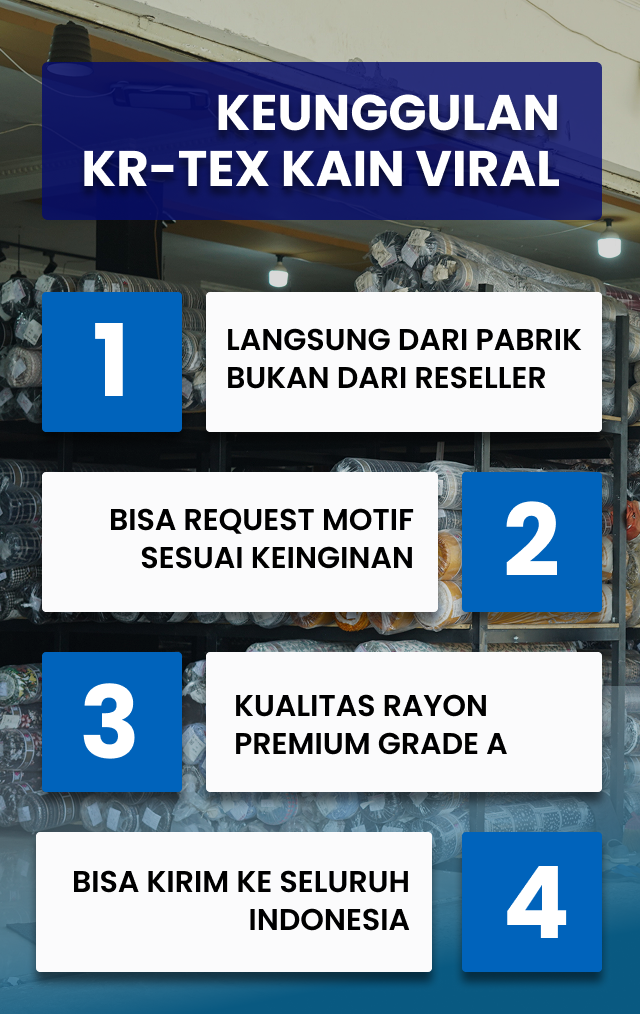 kain viral dari KR TEXKTIL orang yang mau memulai berbisnis